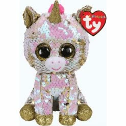 Top 10 😉 Ty Beanie Boos Beanie Boos Regular Flippable - Fantasia Unicorn ❤️
