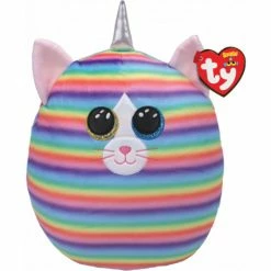 Discount 🧨 Ty Beanie Boos Beanie Boos - Squish A Boos Heather Cat 🧨