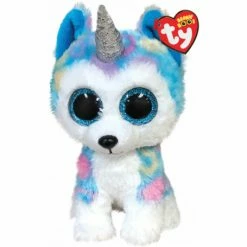 Deals 🧨 Ty Beanie Boos Beanie Boo Regular Helena Husky With Horn ✨