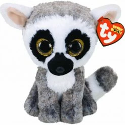 Budget 😉 Ty Beanie Boos Beanie Boos - Regular Linus Lemur 💯