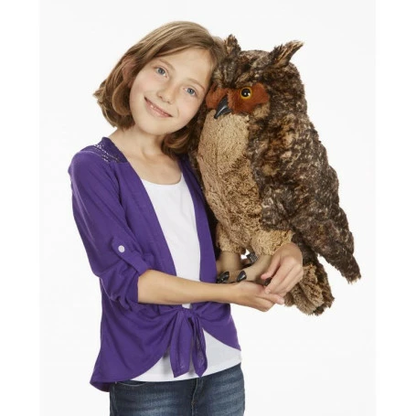 New ๐ Melissa & Doug Large Plush Owl ๐ 3 New ๐ Melissa & Doug Large Plush Owl ๐