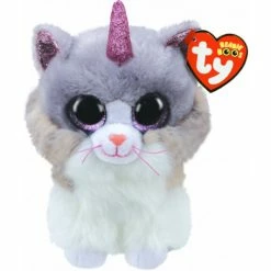 Brand new ⌛ Ty Beanie Boos Beanie Boos - Medium Asher Cat With Horn 🔔