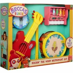 Discount 🥰 Beccas Bunch Rockin The Wood Instrument Set ⌛