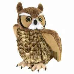 Cheap 🔔 Wild Republic Cuddlekins Great Horned Owl 12 Inch 🎉