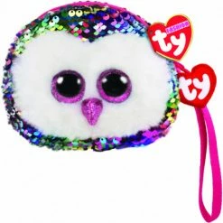 Deals ✔️ Ty Beanie Boos Beanie Boos Sequin Wristlet - Owen Multi Owl 🎁