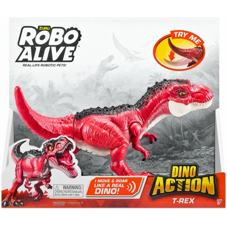 Brand new ๐ฅฐ Zuru Robo Alive Dino Action T-Rex ๐ 3 Brand new ๐ฅฐ Zuru Robo Alive Dino Action T-Rex ๐