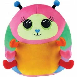 Discount 🔔 Ty Beanie Boos Squish A Boo 10" Nessa Caterpillar 🧨