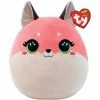 Best Pirce 🔥 Ty Beanie Boos Squish A Boo 10" Roxie Fox Pink 🥰