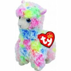 Best deal 🛒 Ty Beanie Boos TY Beanie Babies Reg Lola Multicolour Llama ✨