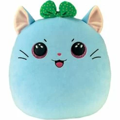 Hot Sale 👏 Ty Beanie Boos Squish A Boo 14" Kirra Cat With Bow 😍