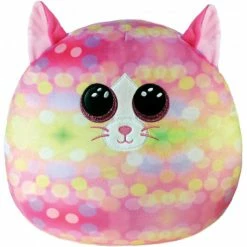Buy ⭐ Ty Beanie Boos Squish A Boo 14" Sonny Cat Pink Pattern 🔔