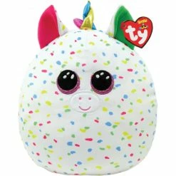 New 😀 Ty Beanie Boos Squish A Boo 14" Harmonie Unicorn ⌛
