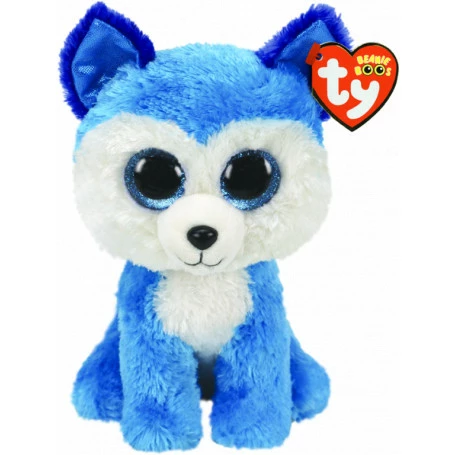 Brand new โ Ty Beanie Boos Beanie Boos - Medium Prince Blue Husky ๐ 3 Brand new โ Ty Beanie Boos Beanie Boos - Medium Prince Blue Husky ๐