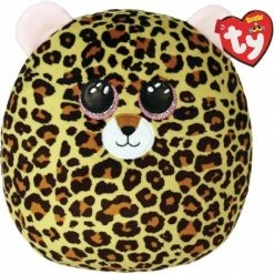 Best Pirce 😉 Ty Beanie Boos Squish A Boo 10" Livvie Leopard ⭐
