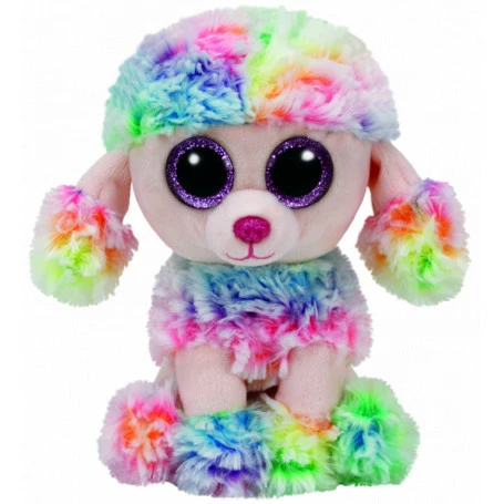Top 10 🤩 Ty Beanie Boos TY Beanie Boo - Rainbow The Multicoloured Poodle ✨ 3 Top 10 🤩 Ty Beanie Boos TY Beanie Boo - Rainbow The Multicoloured Poodle ✨