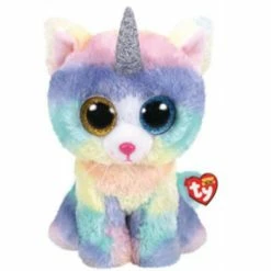 Buy 🔥 Ty Beanie Boos XL Heather Cat With Horn 🤩