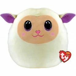 Wholesale 🤩 Ty Beanie Boos Squish A Boo 10" Fluffy Lamb 🔥