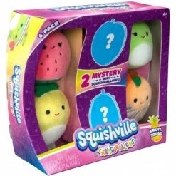 Hot Sale 🎁 Squishmallows Squishville Mini Squishmallow 6 Pack Assorted 🛒 -Squishmallows shop unnamed file 780