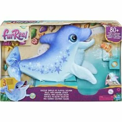 New 😀 Furreal Dazzlin' Dimples My Playful Dolphin 🥰
