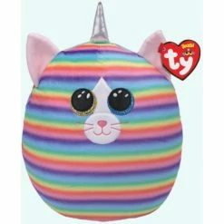Flash Sale 🎉 Ty Squish A Boo 10" Heather Cat ⌛