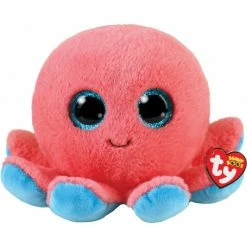 Best Pirce ✨ Ty Beanie Boos Beanie Boo Reg Sheldon Coral Octopus 😀