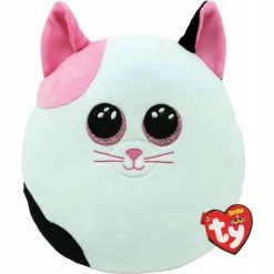 Outlet 😍 Ty Beanie Boos Squish A Boo 10" Muffin Cat 👏